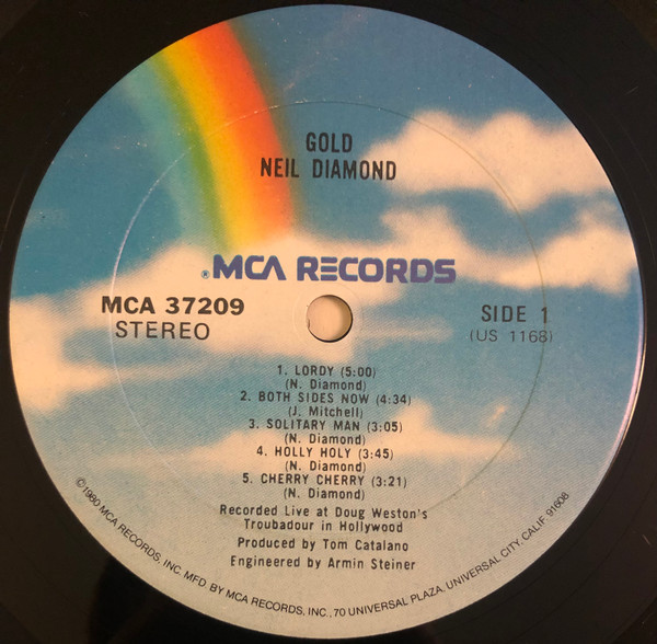 Neil Diamond - Gold | MCA Records (37209) - 3 Neil Diamond - Gold | MCA Records (37209) - 3