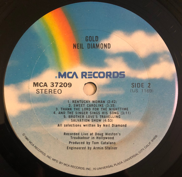 Neil Diamond - Gold | MCA Records (37209) - 4 Neil Diamond - Gold | MCA Records (37209) - 4