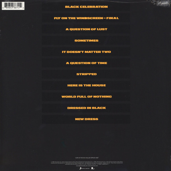 Depeche Mode - Black Celebration | Legacy (STUMM26) - 4