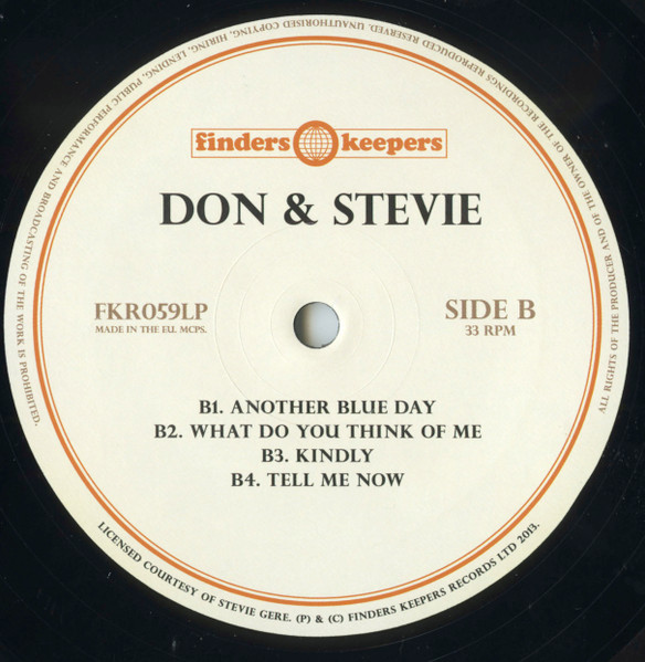 Don Gere & Stevie Gere - Don & Stevie | Finders Keepers Records (FKR059LP) - 4 Don Gere & Stevie Gere - Don & Stevie | Finders Keepers Records (FKR059LP) - 4