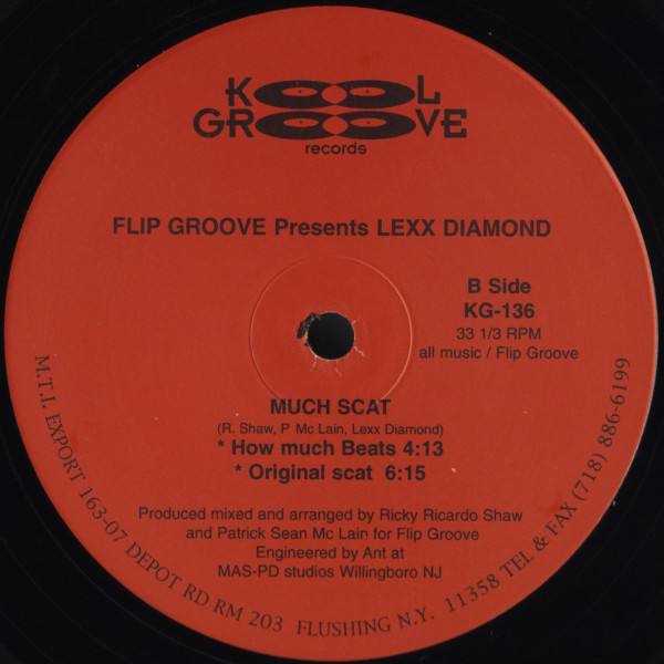 Flip Groove Presents Lexx Diamond - Much Scat | Kool Groove Records (KG-136) - 2