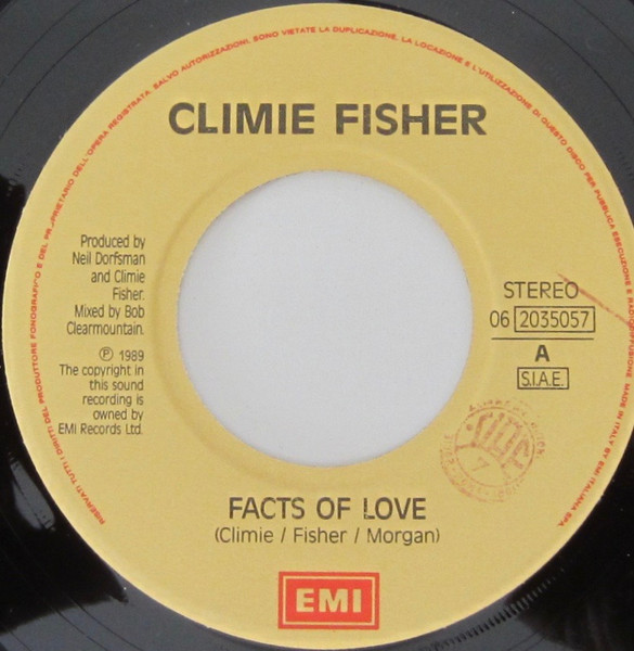 Climie Fisher - Facts Of Love | EMI (06 2035057) - 3