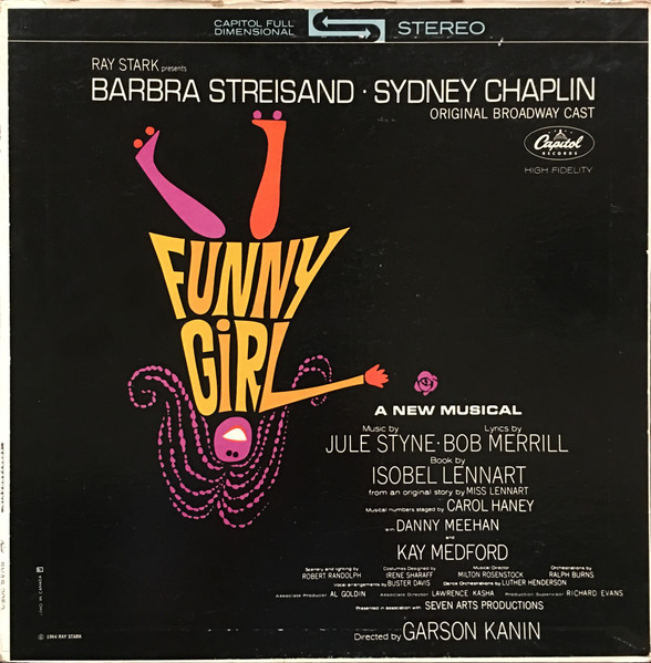 Barbra Streisand , Sydney Chaplin - Funny Girl (Original Broadway Cast) | Capitol Records (SVAS 2059)