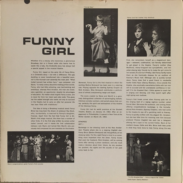 Barbra Streisand , Sydney Chaplin - Funny Girl (Original Broadway Cast) | Capitol Records (SVAS 2059) - 2 Barbra Streisand , Sydney Chaplin - Funny Girl (Original Broadway Cast) | Capitol Records (SVAS 2059) - 2