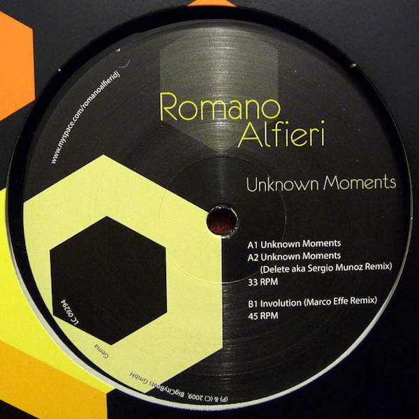 Romano Alfieri - Unknown Moments | BCBtec (BCBtec 120) - main Romano Alfieri - Unknown Moments | BCBtec (BCBtec 120) - main