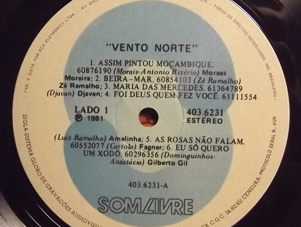 Various - Vento Norte | Som Livre (403.6231) - 3