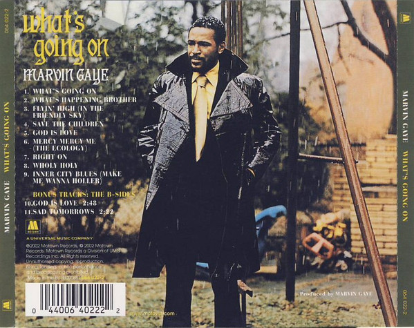 Marvin Gaye - What's Going On | Motown (064 022-2) - 3 Marvin Gaye - What's Going On | Motown (064 022-2) - 3