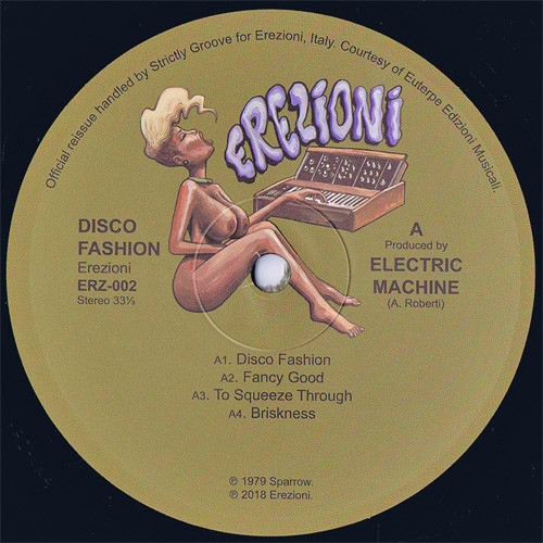 Electric Machine - Disco Fashion | Erezioni (ERZ-002) - 2 Electric Machine - Disco Fashion | Erezioni (ERZ-002) - 2