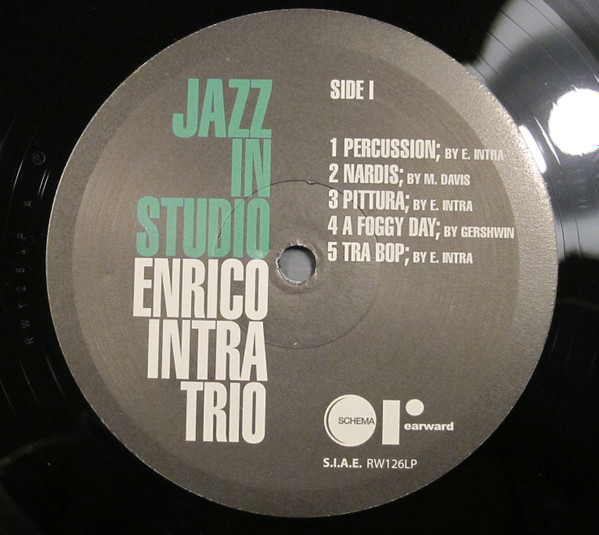 Enrico Intra Trio - Jazz In Studio | Rearward (RW126LP) - 3 Enrico Intra Trio - Jazz In Studio | Rearward (RW126LP) - 3