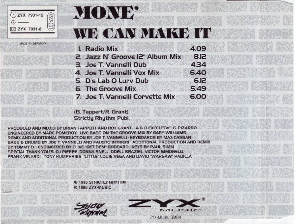 Moné - We Can Make It | ZYX Music (ZYX 7931-8) - 3 Moné - We Can Make It | ZYX Music (ZYX 7931-8) - 3
