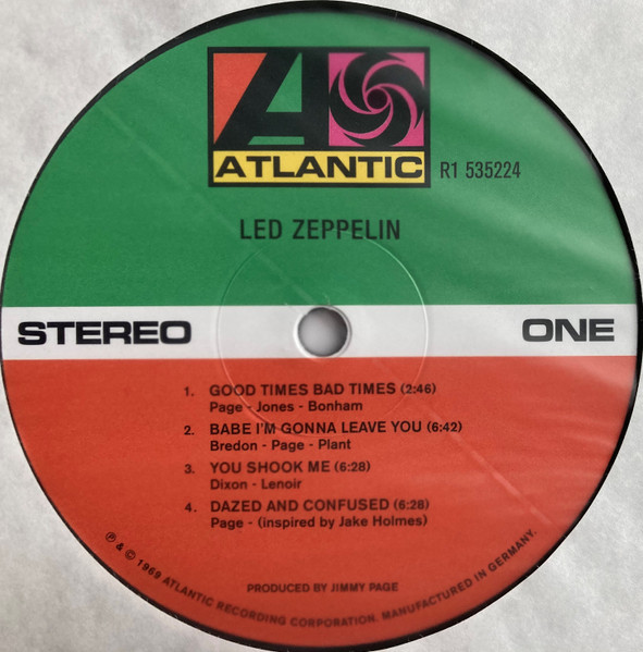 Led Zeppelin - Led Zeppelin | Atlantic (8122796641) - 3