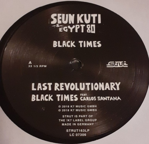 Seun Kuti + Egypt 80 - Black Times | Strut (STRUT163LP) - 4