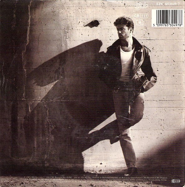 George Michael - Kissing A Fool. | Epic (653049 7) - 2