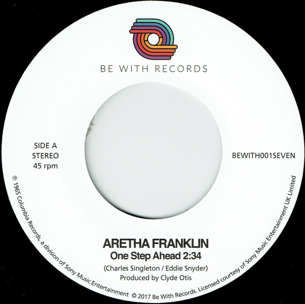 Aretha Franklin - One Step Ahead | Be With Records (BEWITH001SEVEN)