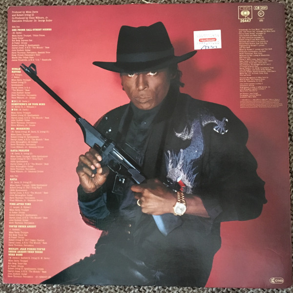 Miles Davis - You're Under Arrest [Vinyl] | CBS (CBS 26447) - 4