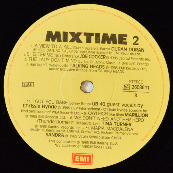 Various - Mixtime 2 | EMI (64 2608611) - 3