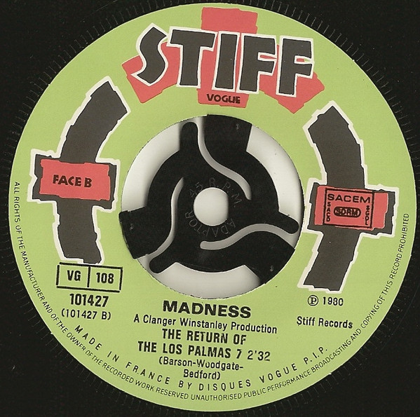 Madness - Embarrassment | Stiff Vogue (101427) - 4