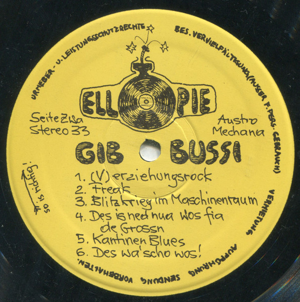 Various - Gib Bussi - Wiener Lehrlingslieder | Ell-Pie (2681-81) - 4
