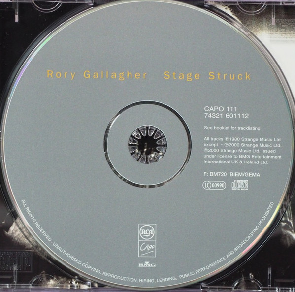 Rory Gallagher - Stage Struck | Capo (CAPO 111) - 3