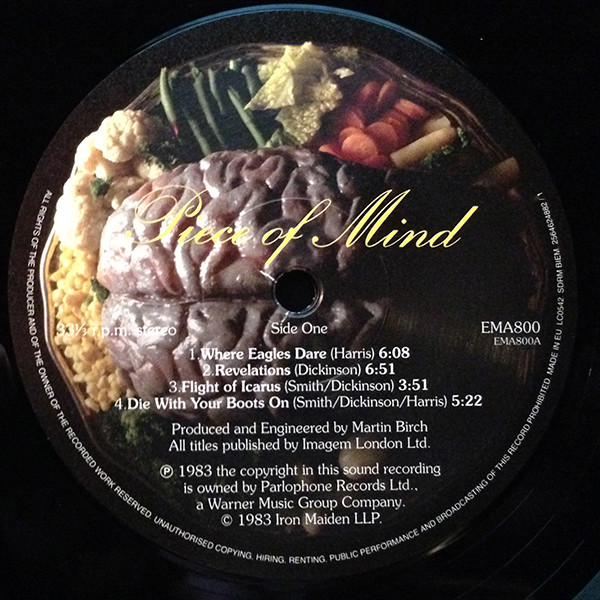 Iron Maiden - Piece Of Mind | Parlophone (2564624882) - 3
