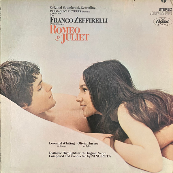 Nino Rota - Romeo & Juliet | Capitol Records (ST 2993)
