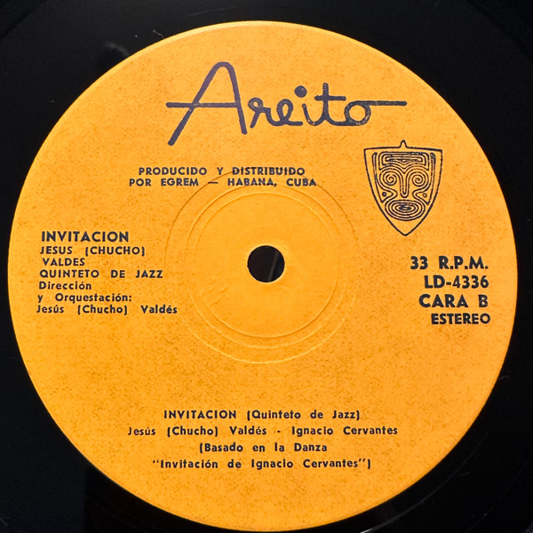 Chucho Valdés - Invitacion | Areito (LD-4336) - 3
