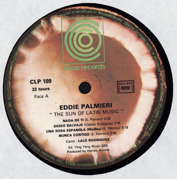 Eddie Palmieri - The Sun Of Latin Music | Coco Records (CLP 109) - 3 Eddie Palmieri - The Sun Of Latin Music | Coco Records (CLP 109) - 3