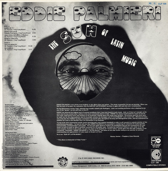 Eddie Palmieri - The Sun Of Latin Music | Coco Records (CLP 109) - 2 Eddie Palmieri - The Sun Of Latin Music | Coco Records (CLP 109) - 2