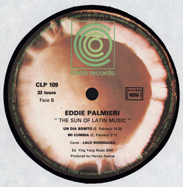 Eddie Palmieri - The Sun Of Latin Music | Coco Records (CLP 109) - 4 Eddie Palmieri - The Sun Of Latin Music | Coco Records (CLP 109) - 4