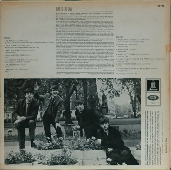 The Beatles - Beatles For Sale | Odeon (SMO 83 790) - 2