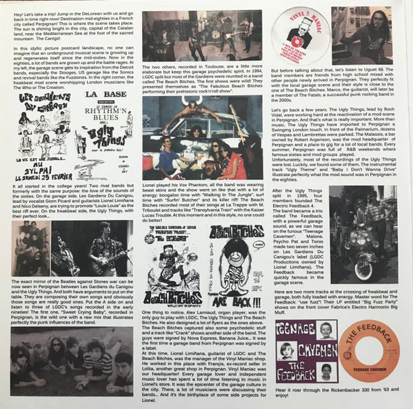 Various - Back From The Canigó: Garage Punks Vs Freakbeat Mods Perpignan 1989-1999 | Staubgold (staubgold 152) - 2 Various - Back From The Canigó: Garage Punks Vs Freakbeat Mods Perpignan 1989-1999 | Staubgold (staubgold 152) - 2