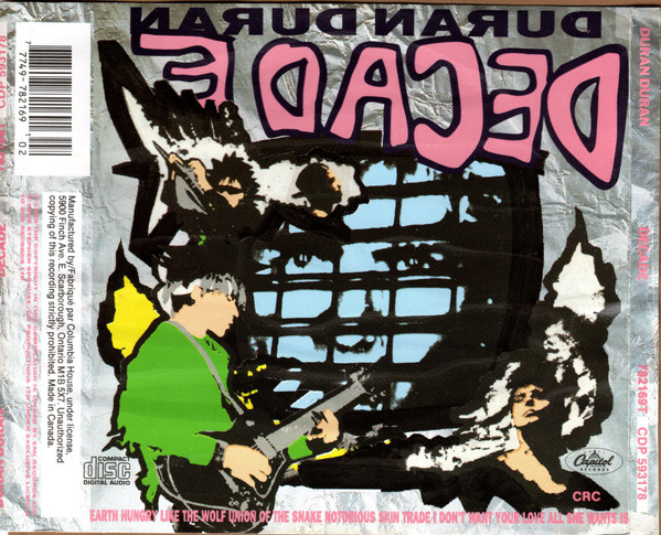 Duran Duran - Decade [CD] | Capitol Records (CDP 593178) - 2