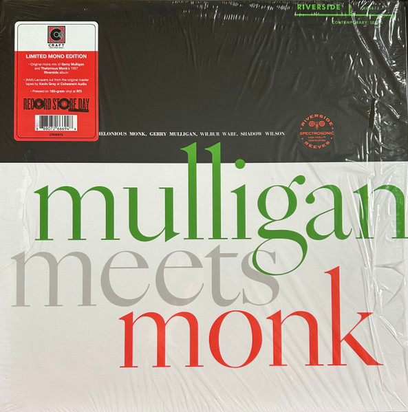 Gerry Mulligan Meets Thelonious Monk - Mulligan Meets Monk | Craft Recordings (CR00873) - main Gerry Mulligan Meets Thelonious Monk - Mulligan Meets Monk | Craft Recordings (CR00873) - main