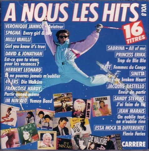 Various - A Nous Les Hits Vol 8 | Carrere (96 620) - main