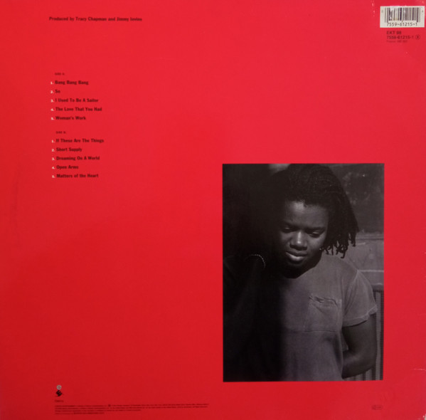 Tracy Chapman - Matters Of The Heart | Elektra (7559-61215-1) - 2