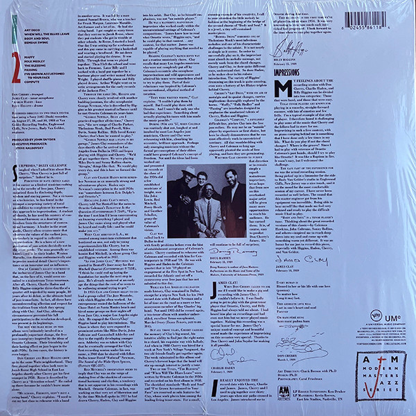 Don Cherry - Art Deco | Verve Records (B0038184-01) - 2