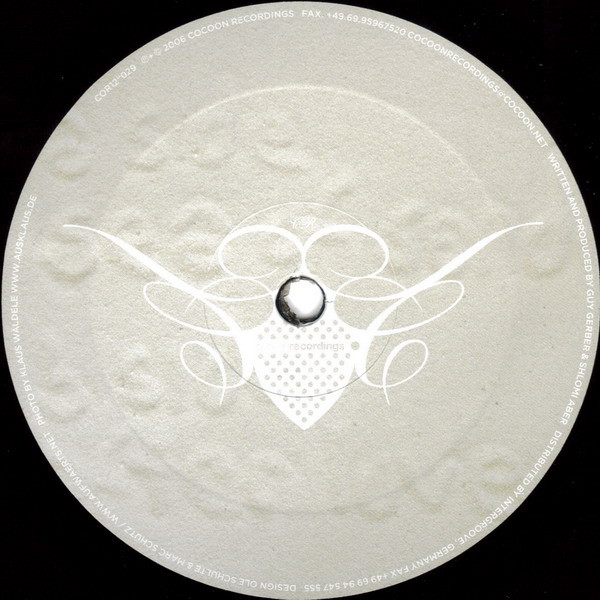 Guy Gerber & Shlomi Aber - Sea Of Sand | Cocoon Recordings (COR12"029) - 4