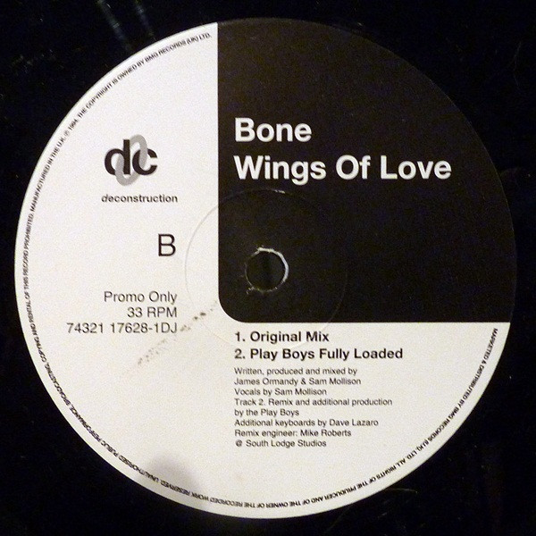 Bone - So In Love / Wings Of Love | Deconstruction (74321 17628-1DJ)