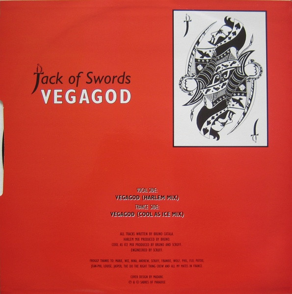Jack Of Swords - Vegagod | Sabres Of Paradise (PT006) - 2