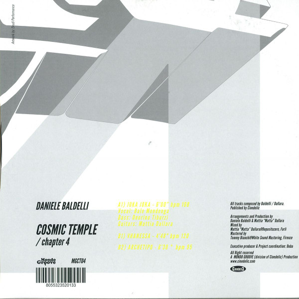Daniele Baldelli - Cosmic Temple / Chapter 4 | Mondo Groove (MGCT04) - 2