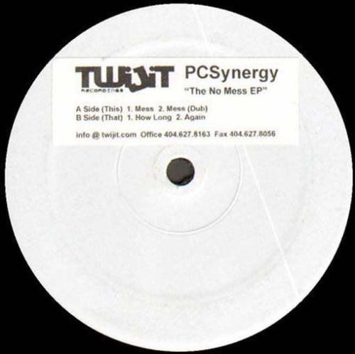 PC Synergy - The No Mess EP | Twijit Recordings (TWI-002) - main
