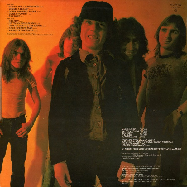 AC/DC - Powerage | Atlantic (ATL 50483) - main