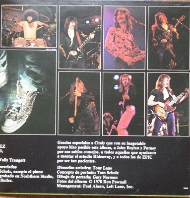 Boston - No Mires Atras | Epic (EPC 32048) - 3