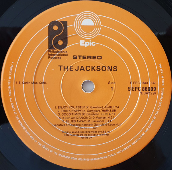 The Jacksons - The Jacksons | Epic (EPC 86009) - 4 The Jacksons - The Jacksons | Epic (EPC 86009) - 4