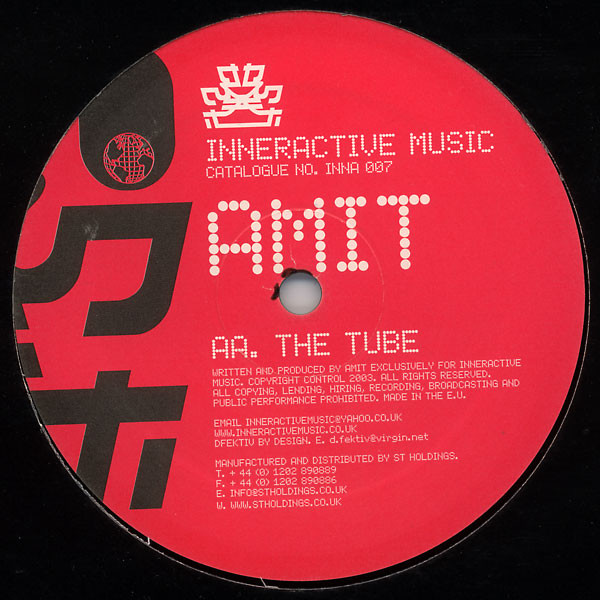 Amit - Myth / The Tube | Inneractive Music (INNA 007) - 2