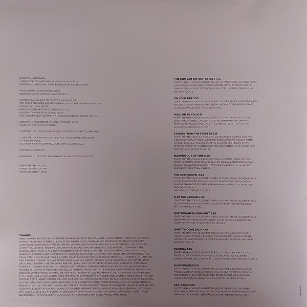 Madrugada - The Deep End | Warner Music Norway (5054197117626) - 4