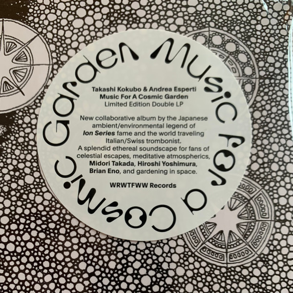 Takashi Kokubo & Andrea Esperti - Music For A Cosmic Garden | We Release Whatever The Fuck We Want Records (WRWTFWW072) - 2