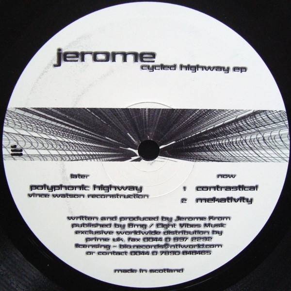 Jerome - Cycled Highway EP | Bio (BIO 009) - main