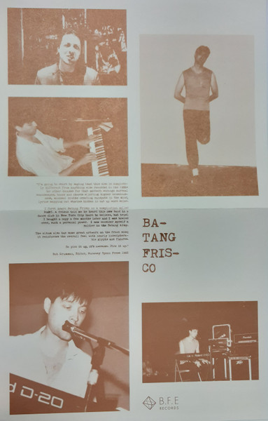 Batang Frisco - Batang Frisco | B.F.E Records (BFE 069) - 3 Batang Frisco - Batang Frisco | B.F.E Records (BFE 069) - 3