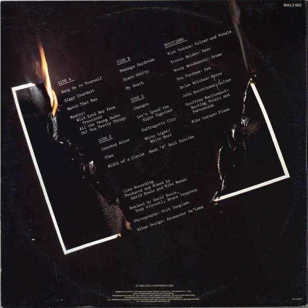 David Bowie - Ziggy Stardust - The Motion Picture | Starcall Records (MAL2 003) - 3 David Bowie - Ziggy Stardust - The Motion Picture | Starcall Records (MAL2 003) - 3